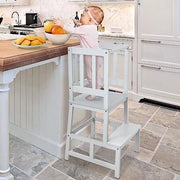 Tavolo Cucina - Tavolo di Apprendimento per Bambini - Bianco