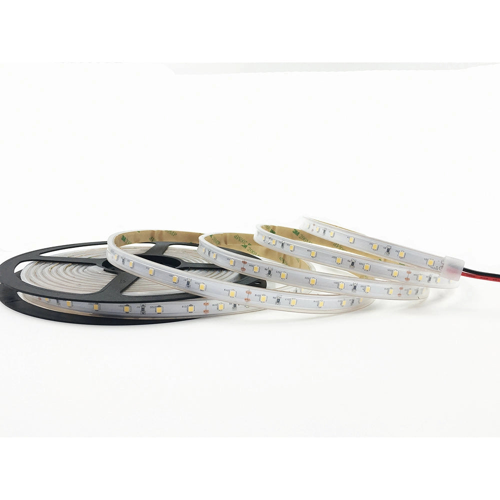 STRIP LED 2835 DC24V IN KAPTON E SILICONE 60 LED PER MT 14W PER MT 1542LM PER MT 3000K IP67 1X500CM