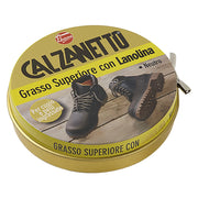GRASSO PROTETTIVO IN PASTA PER SCARPE 'CALZANETTO' ml 100- 12 pezzi  - EBANO