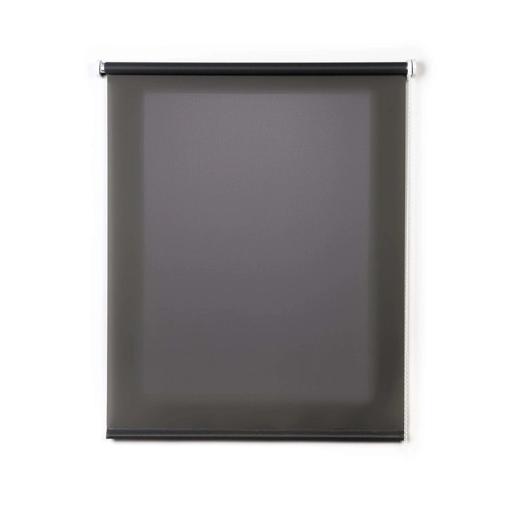 Tenda a Rullo Filtrante per finestre e porte Grigio 140x180 cm