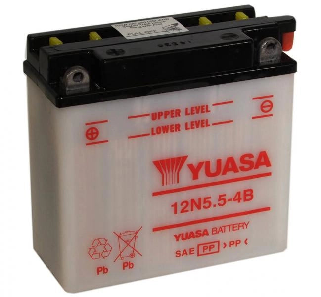BATTERIA YUASA 12N5.5-4B 12V 5,5 Ah