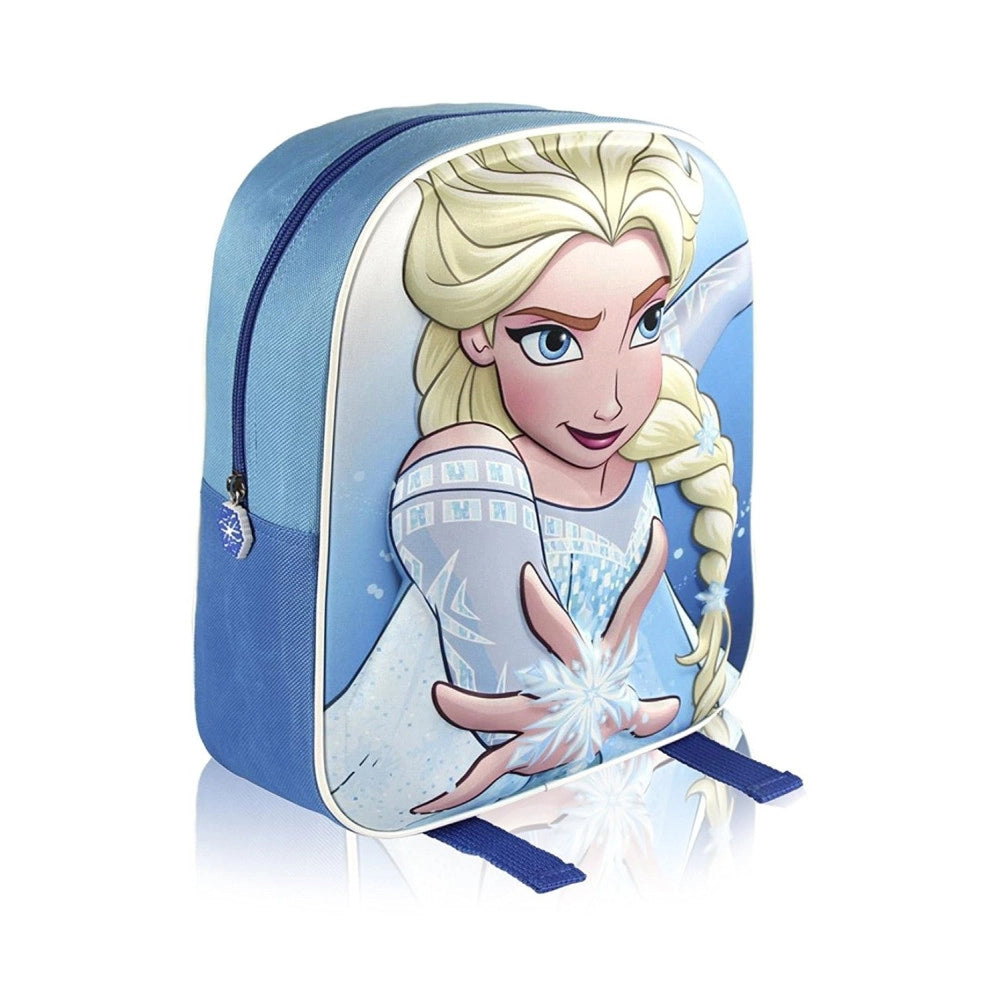 Trade Shop - Zainetto Frozen Disney Rilievo 3d Bambine Scuola Asilo Materna Tempo Libero -