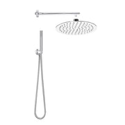 KIT SOFFIONE DOCCIA TONDO SLIM TOP LINE- Cromo Lucido- METAF- pezzi 1