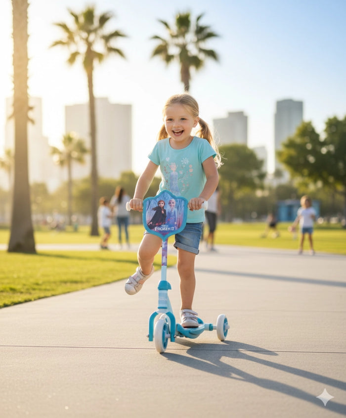 Monopattino per Bambini in Acciaio Disney Frozen