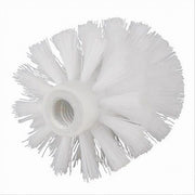 Trade Shop - Testina Tonda Per Scopino Wc Ricambio Spazzolone Pulizia Bagno Bianco 10cm 79825 -