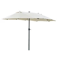 Ombrellone Ovale Crema 440 x 256 cm
