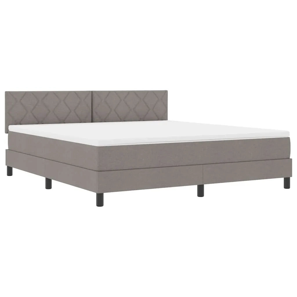 Letto a molle con materasso con led Talpa 180 x 200 cm Tessuto 3342307