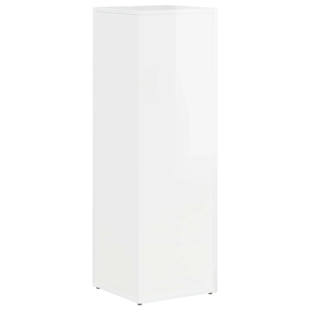 Mensola laterale Bianco Lucido 33 x 32 x 100,5 cm 892421