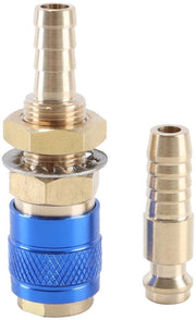 Connettori di gas e acqua in rame duraturo - Connettori a vite per tubi 8 mm - Connettori di tubo con alta resistenza meccanica - Connettori di tubo per prestazioni affidabili