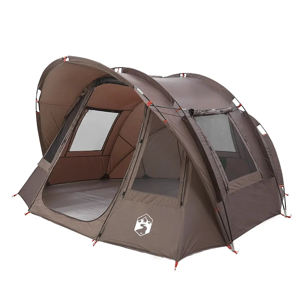 Tenda da Pesca per 2 Persone Marrone Impermeabile 4009399