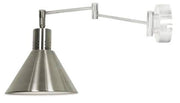 Applique Candellux Copenhagen metallo argento 1xE14 40W IP20
