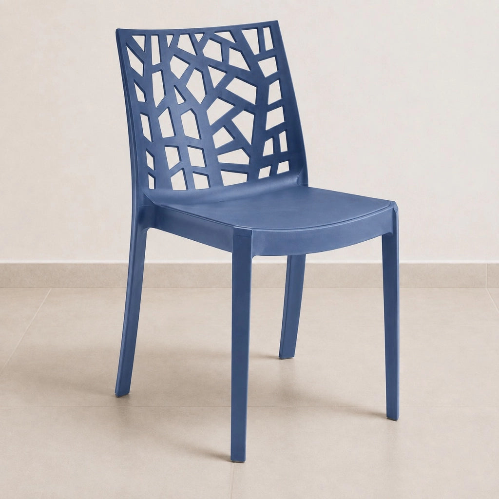 SEDIA MATRIX 47X55XH82CM MIAMI BLU