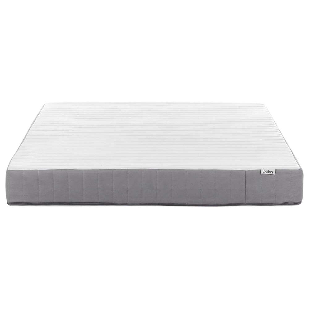 Materasso a molle insacchettate EU matrimoniale con maniglie imbottitura in Memory Foam rinfrescante sfoderabile 160 x 200 cm Firm Design moderno trapuntato