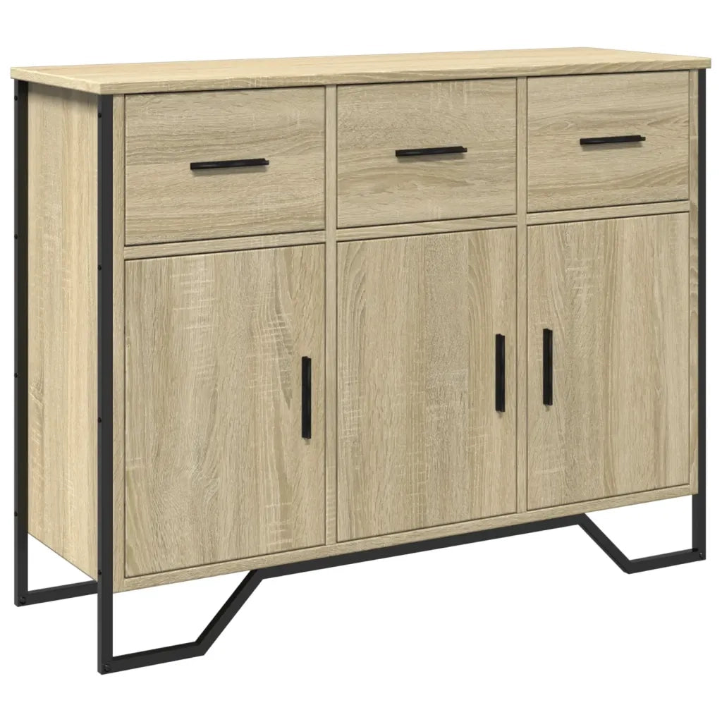 Credenza | Madia | Buffet da pranzo | Armadio da pranzo Rovere Sonoma 97x32,5x74,5 cm in Legno Multistrato