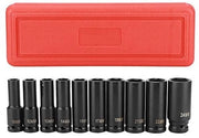 Kit di dadi a stella 10 x 1,2 pollici - Set di chiavi a stella - Kit professionale - Acciaio inox - Scatola di conservazione - Per riparazioni rapide - Set di dadi a stella
