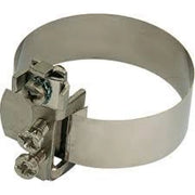 FASCETTA IN OTTONE NICHELATO PER TUBI DA 3/8" A 1"