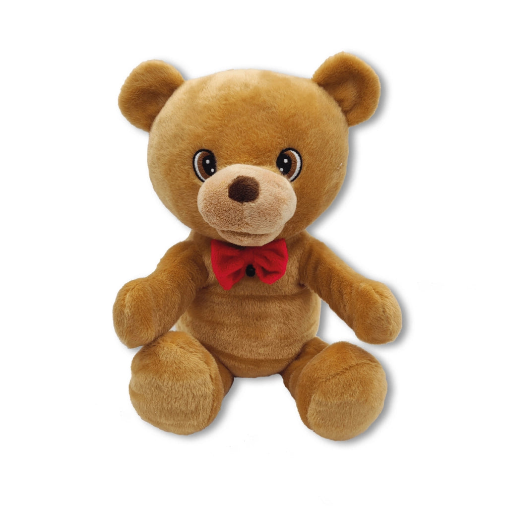Orso Peluche Interattivo Che Canta se sei felice tu lo sai batti le mani Orso Gino 25 cm, Canta e Batte le Mani