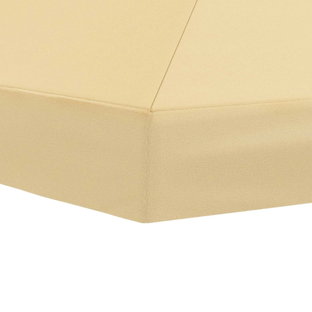 Copertura Tenda Gazebo 6 x 3 m Crema Poliestere 190 900399