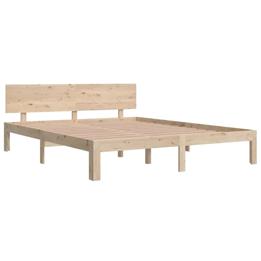 Giroletto-Struttura Letto in Legno Massello di Pino 160x200 cm 157630