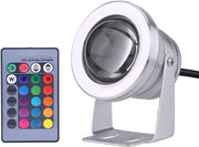 Lampada LED subacquea RGB 10W 12V per piscina - Illuminazione subacquea acqua resistente con colori RGB