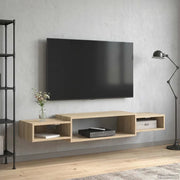 Mobile TV da Parete A parete Rovere Sonoma 140 x 28 x 21 cm 8005999