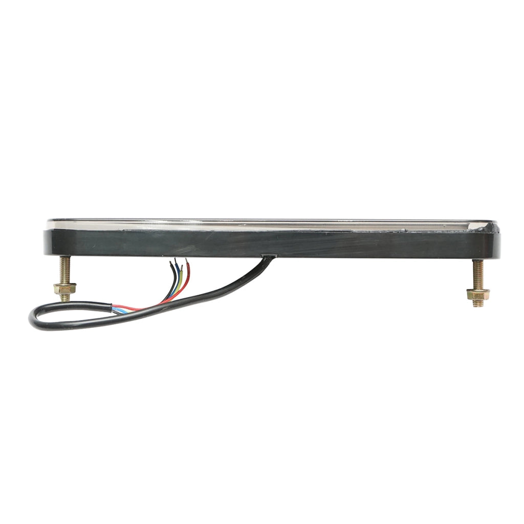 Lampada stop posteriore LED, 12-24V, 235x43x20 mm, segnalazione dinamica, Breckner Germany