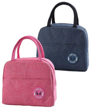 Lunchtas Geisolato a Doppio - Piccola Scatola per Cibo - Sacchetto di Tessuto Oxford - Duraturo - Ideale per Lavoro/Picnic/Outdoor
