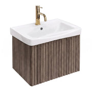 Mobile Bagno Con Lavabo Rea Db85-50-1 Orio Dark 50cm