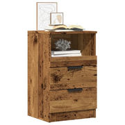 Comodino Legno Vecchio 40x36x65 cm in Legno Multistrato