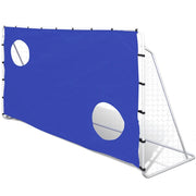 Porta da Calcio e Telone con Buchi per Allenamento 240x92x150 cm cod mxl 77702