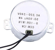 Motore sincrono TYC-50 AC 220/240V 4W 50/60Hz - senso orario/antiorario - riduttore elettrico (8-10 giri al minuto) con parola chiave 'industriale'.