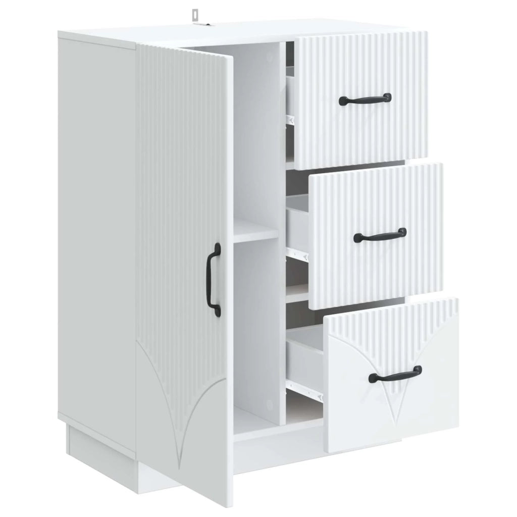Credenza Bianco 66 x 34,5 x 87 cm Legno ingegnerizzato 895315