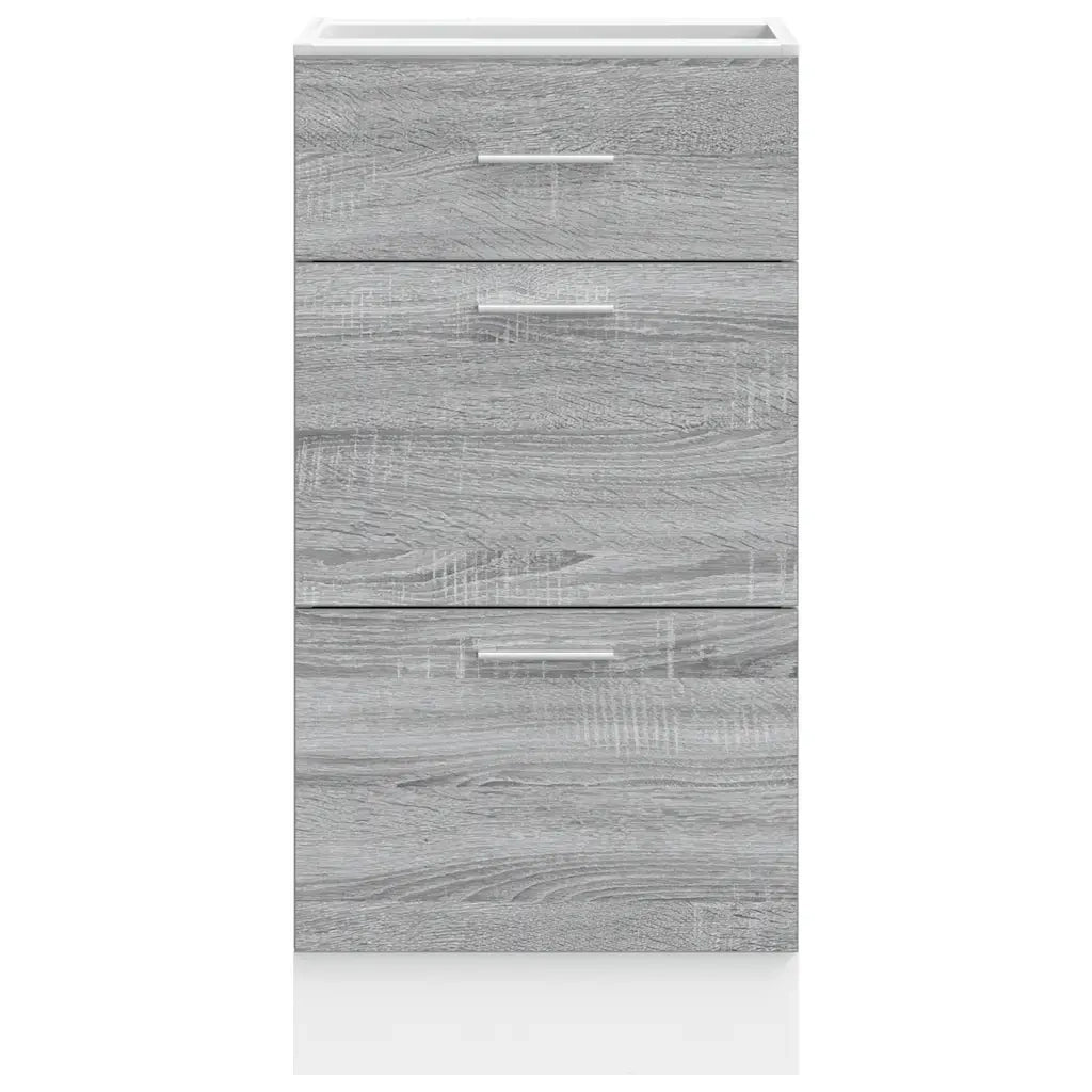 Armadio Inferiore “Lyon” Grigio Sonoma 40x46x81,5 cm 854216