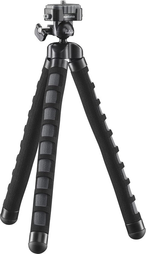 Stativo Leggero con Testa a Sfera 360° per Fotocamere e Smartphone