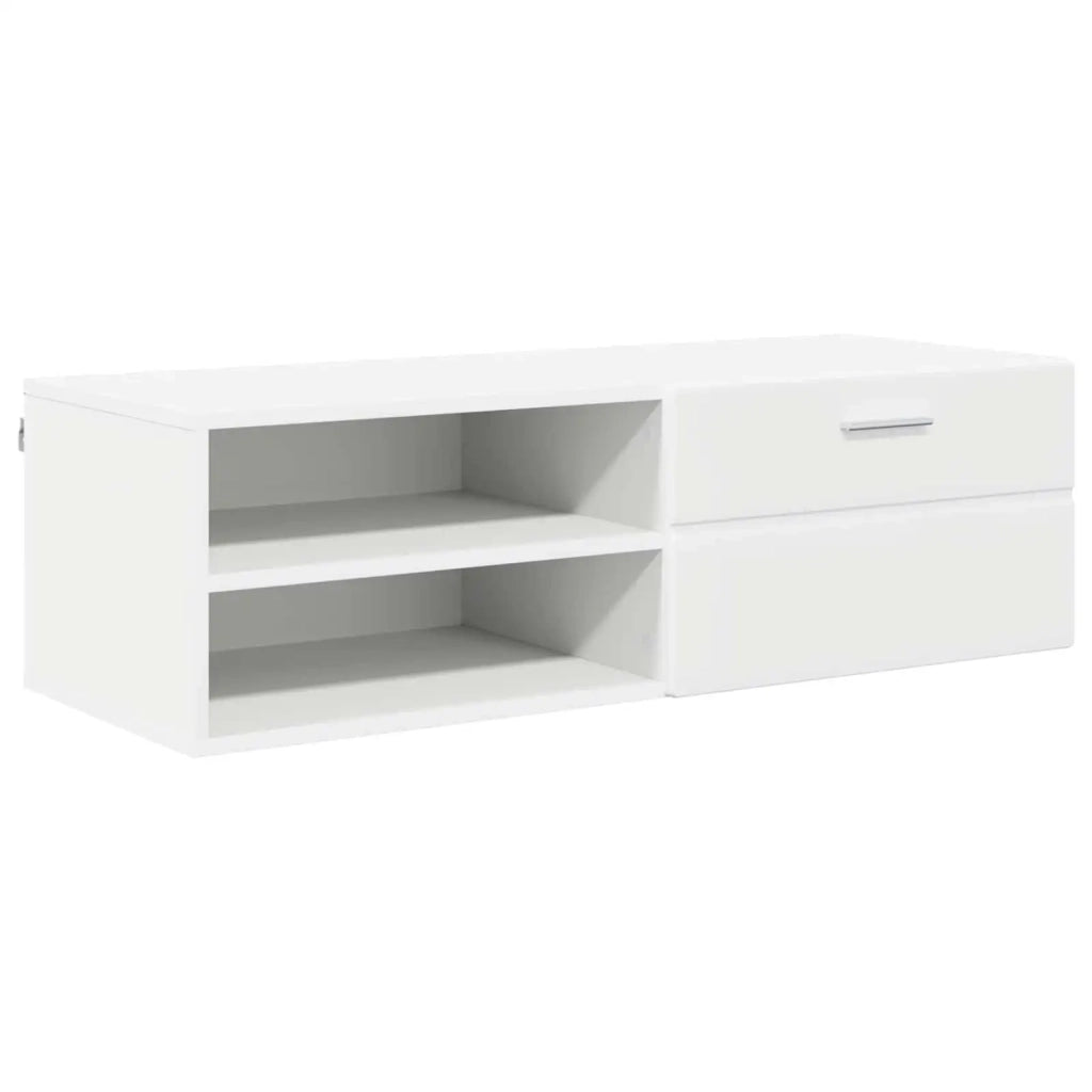 Armadio in Legno Bianco 100,5 x 39 x 30 cm Legno multistrato CFW2215579