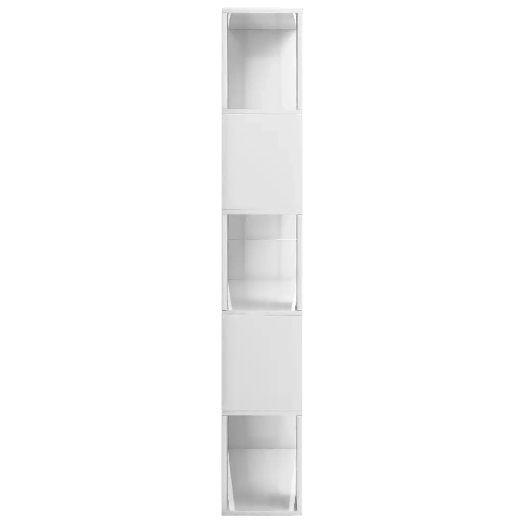 Divisorio-Paravento Bianco Lucido 80x24x159 cm