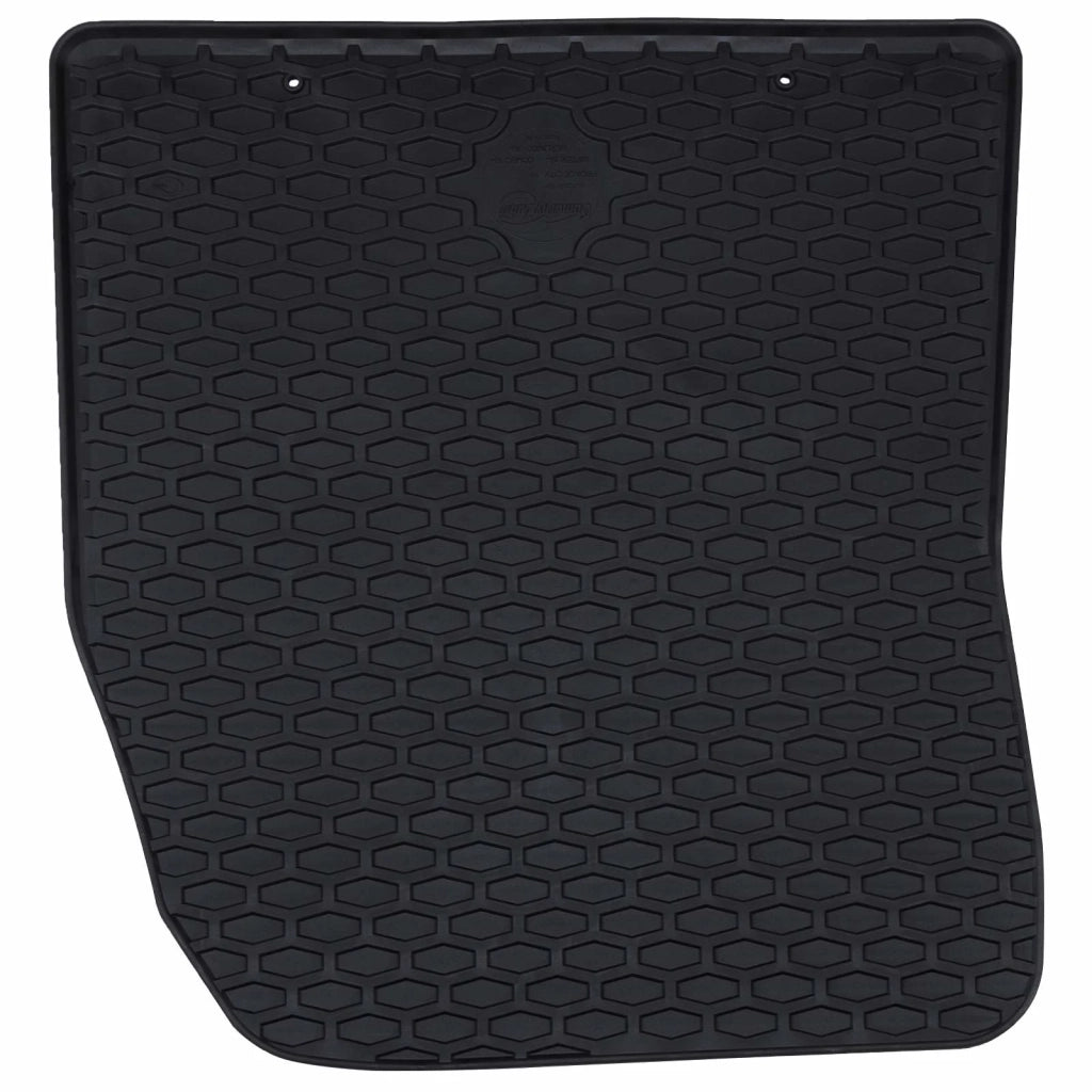 Tappetino per Auto 2 pz Nero Gomma CFW4704741