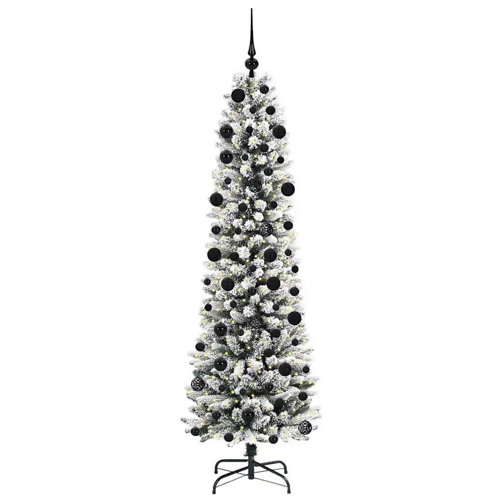 Albero di Natale artificiale con 300 LED Bianco 210 cm 3396118