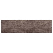 Runner in Moquette | Runner Tappeto MARSA Grigio 100 x 450 cm Poliestere e PVC
