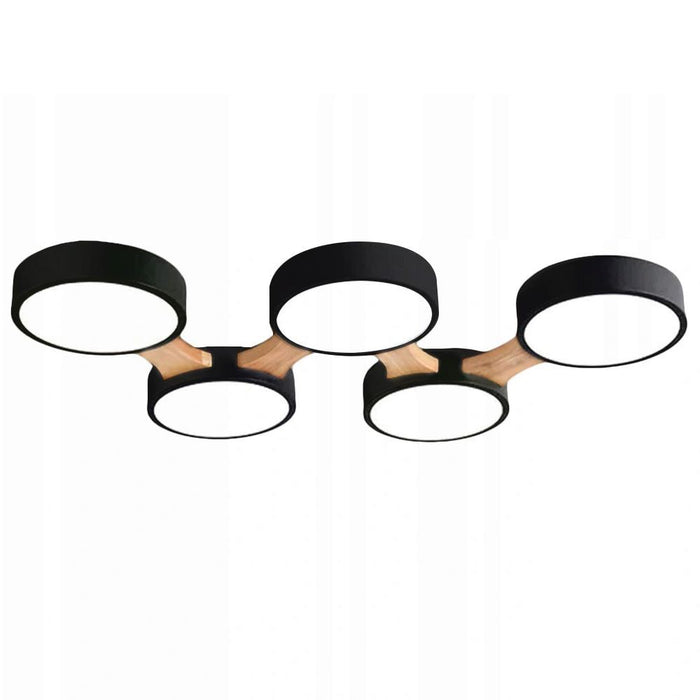 Lampada Da Soffitto Black Nera APP526-5C