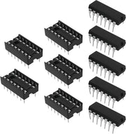Buffer Quad con Entrata a 3 Stati SN74AHCT125N - 5 Set inclusi Socketti per Circuiti Digitali di Buffering