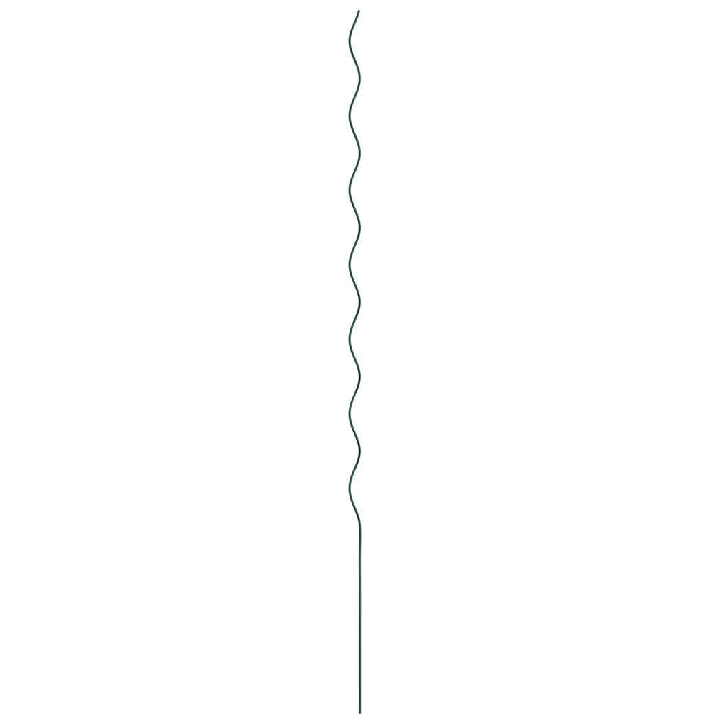 Supporti per piante a spirale 5 pz 170 cm in acciaio