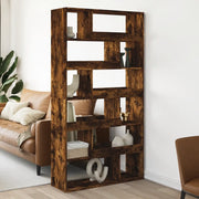 Libreria Rovere Fumo 100x33x187,5 cm in Truciolato 3309505
