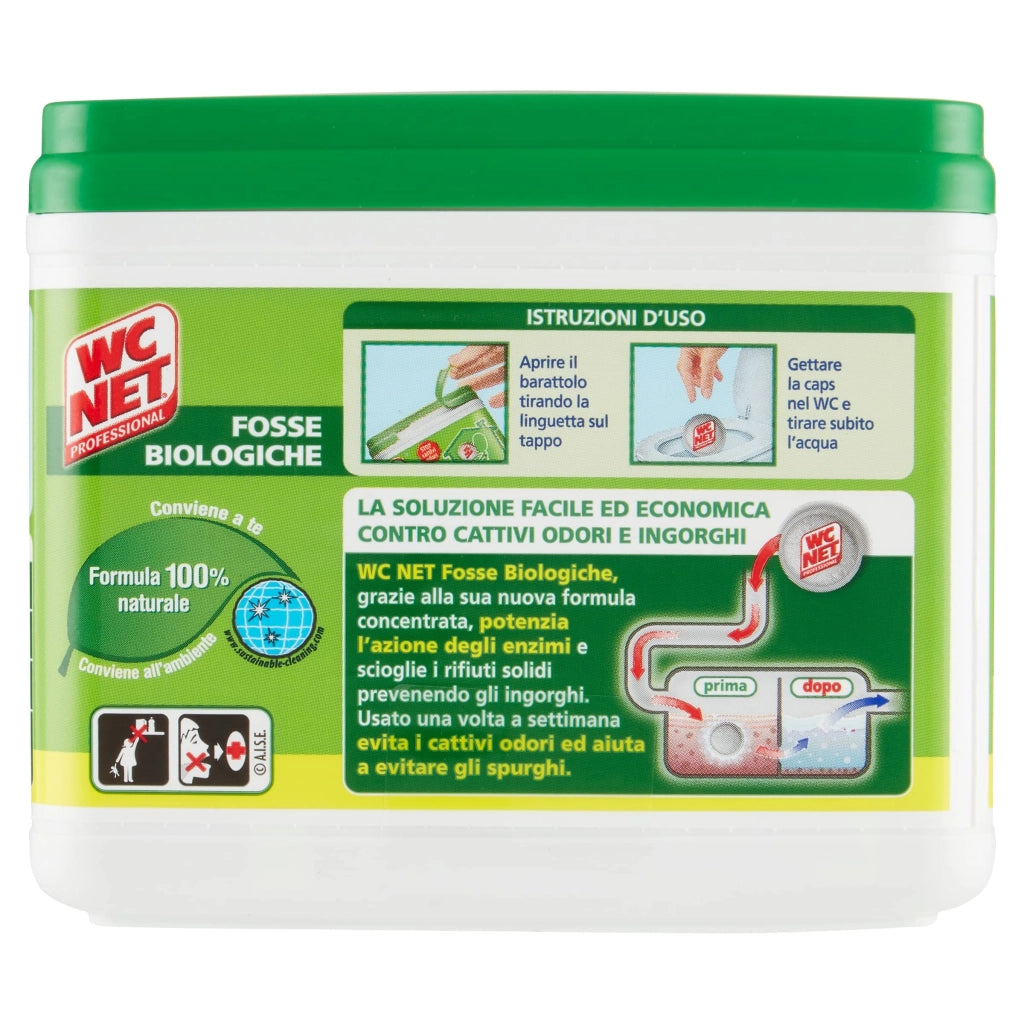 WC Net Fosse Biologiche 12 Capsule