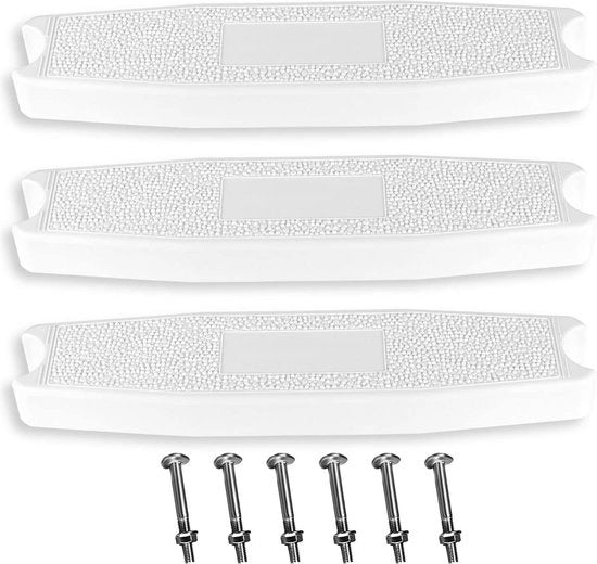Scale Ladder con 6 Viti di Acciaio Inox per Piscina in Plastica con 6 Viti