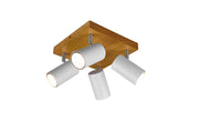 Spot da Interno a Led in Metallo Bianco Opaco