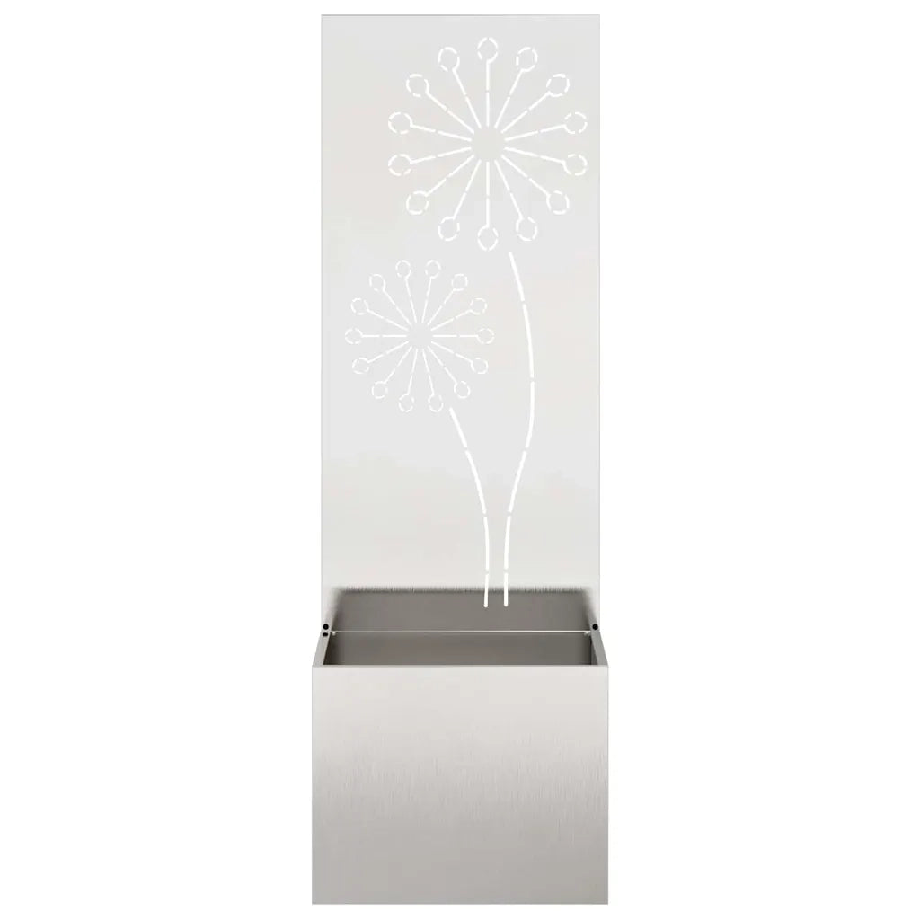 Schermo per privacy in giardino Traforo Argento 50 x 150 cm CFW1598964