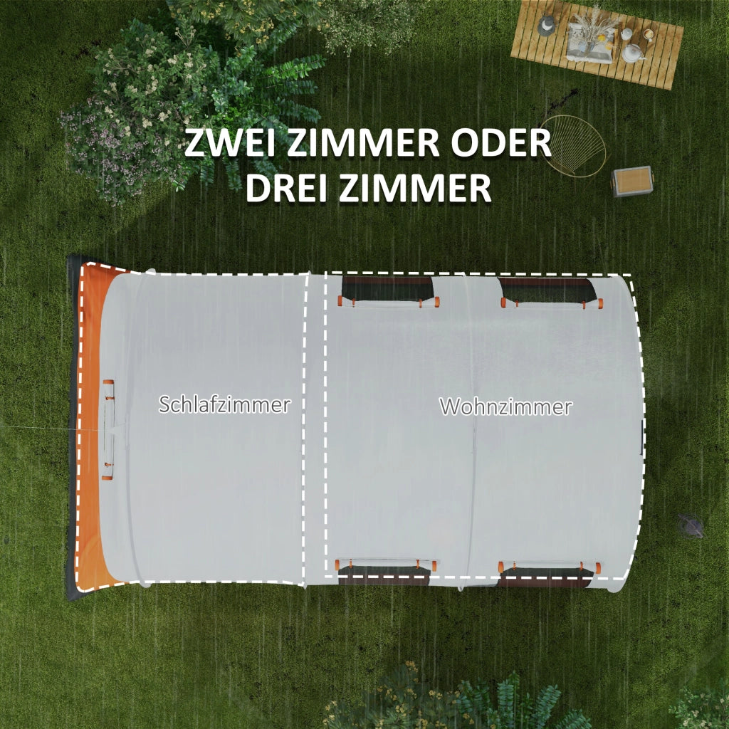 Tenda da campeggio 6 posti ¨C zephmum ¨C cremewei? 300x300 cm
