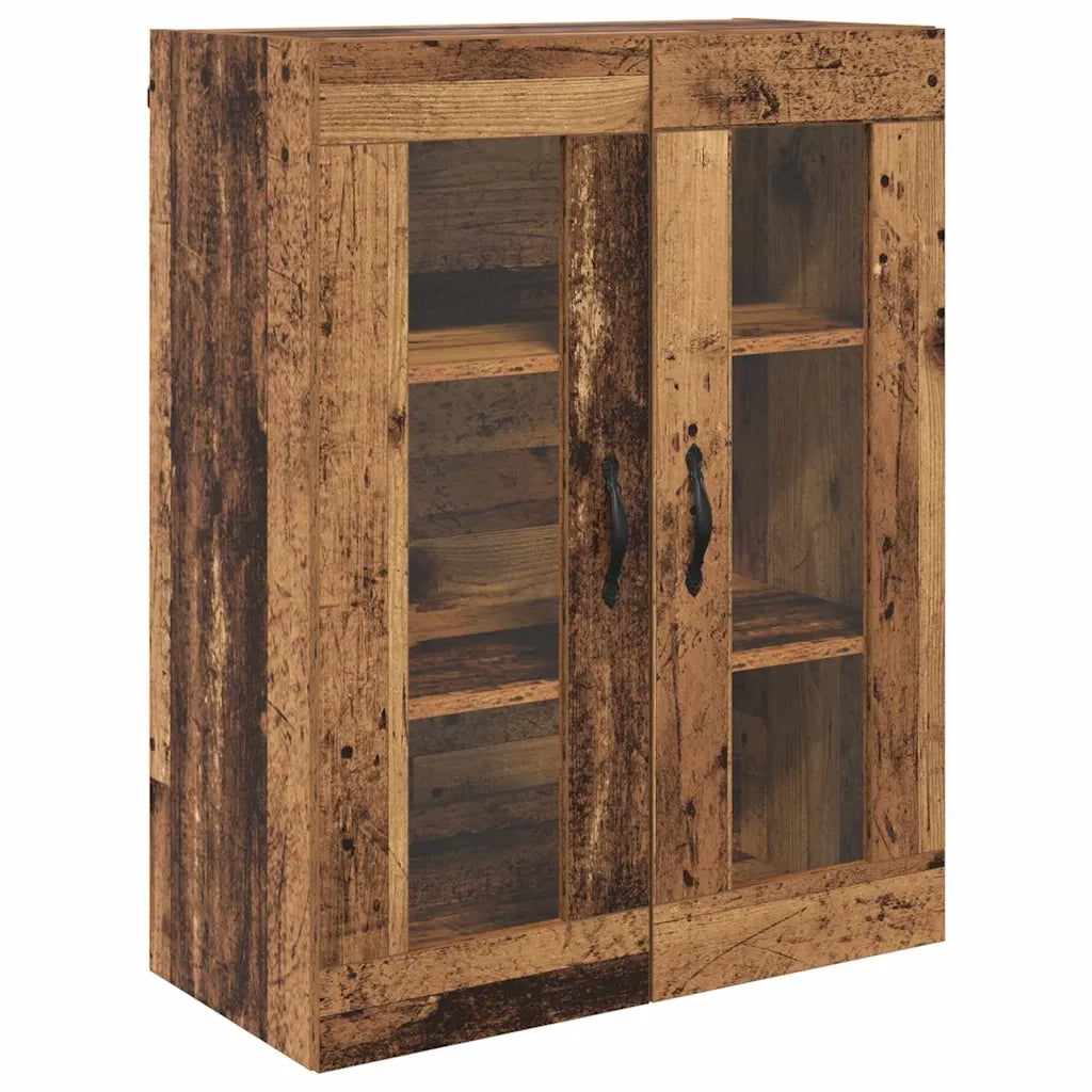 Armadi da Parete 2 pz Legno vecchio 69,5 x 34 x 90 cm CFW5486540