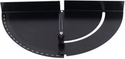 Gradenboog variabile per lavorazione del legno con angolo di 180 gradi, progettata con sistema a vite, colore nero, realizzata con materiale duraturo.